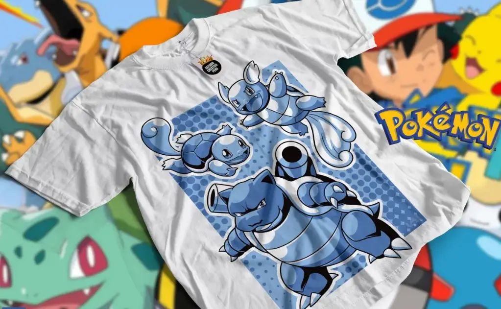 Camisa de Blastoise (POKÉMON GO)
