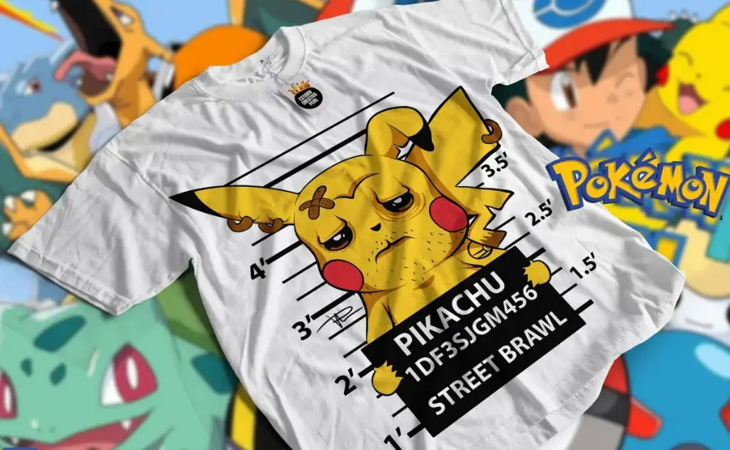 Camisa de Pikachu (POKÉMON GO)