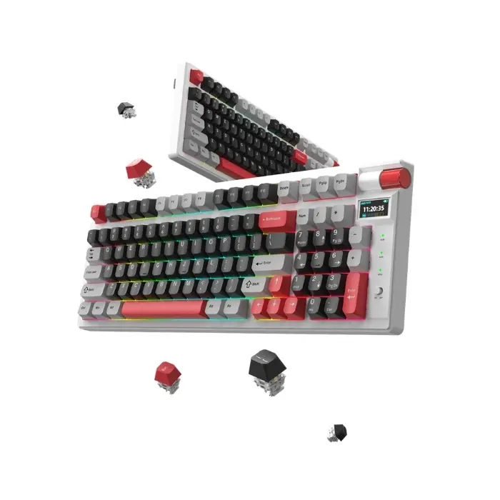 Teclado Inalámbrico Gaming Mecánico RGB Monka KG991W