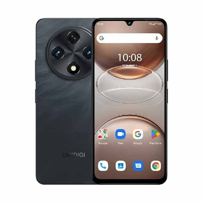 Celular UMIDIGI G100A, 128GB - 8GB RAM Negro 