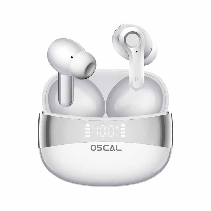 Audífonos Inalámbricos OSCAL HIBUDS 6 Blanco 