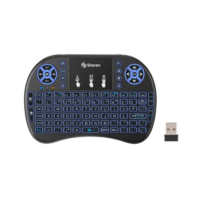 TECLADO Y TOUCHPAD INALAMBRICO P/SMARTTV