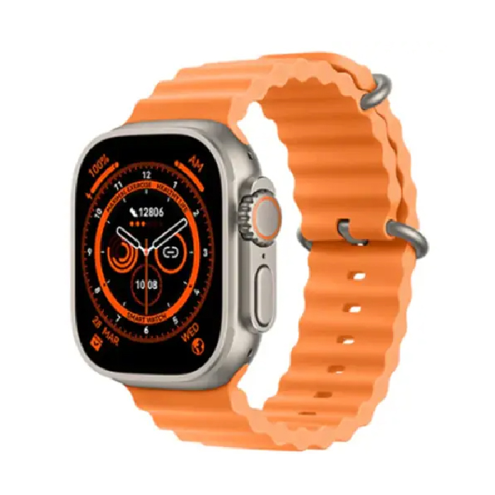 SMARTWATCH RELOJ INTELIGENTE S8 ULTRA MAX YOOKIE NARANJA 