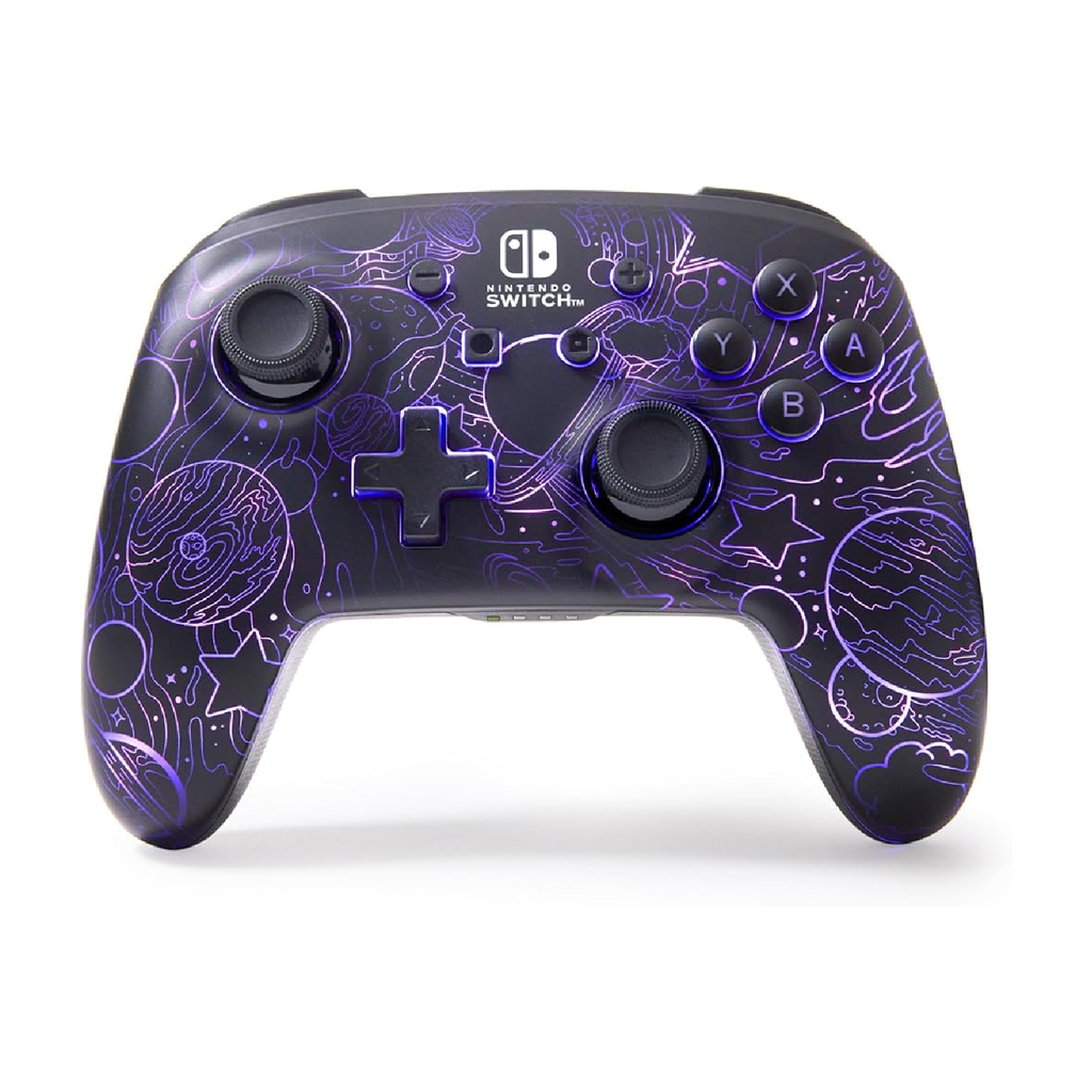CONTROL POWER A NINTENDO SWITCH WIRELESS LUMECTRA GALACTIC CONTROLLER.