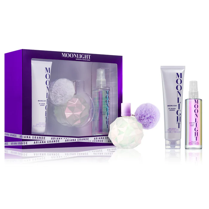 ARIANA GRANDE ESTUCHE MOONLIGHT 100ML/ CREMA / BODY 3 PIEZ