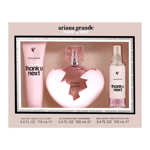 [LUSC00076] ARIANA GRANDE THANK U NEXT ESTUCHE 3 PZ