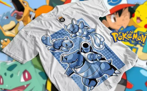 Camisa de Blastoise (POKÉMON GO)