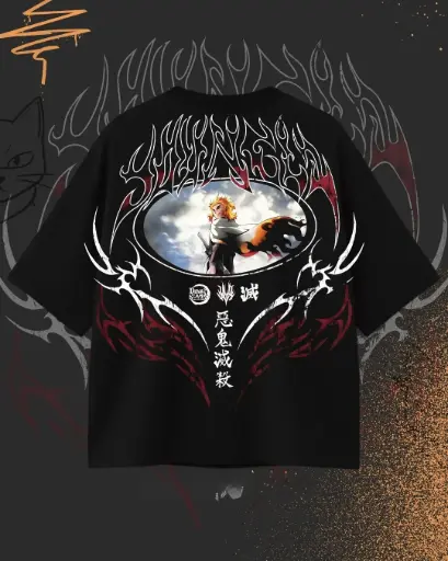Camisa de YLA X Demon Slayer (OVERISIZE) 