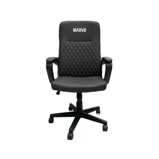 Silla de escritorio para oficina Marvo Negra CH-203