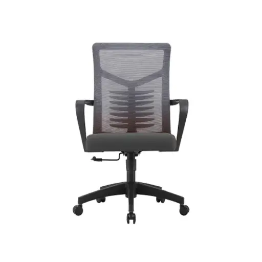 Silla de escritorio para oficina Marvo Negra CH-201
