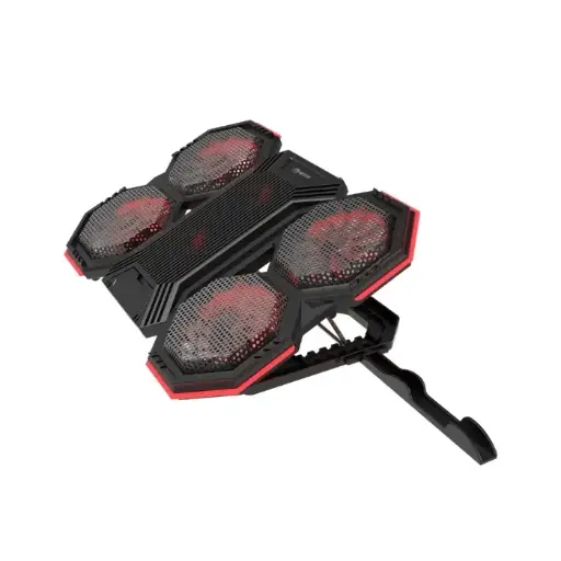 Base Para Laptop de 9 a 16,5" Con Ventilador Roja Marvo 