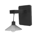 LAMPARA SOLAR NEGRA