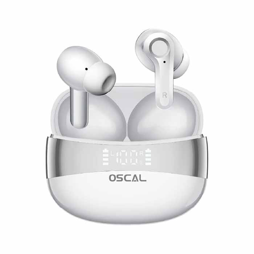 Audífonos Inalámbricos OSCAL HIBUDS 6 Blanco 