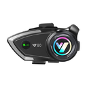 AUDIFONO MANOS LIBRES INTERCOMUNICADOR PARA CASCO Y80 NEGRO NEGRO
