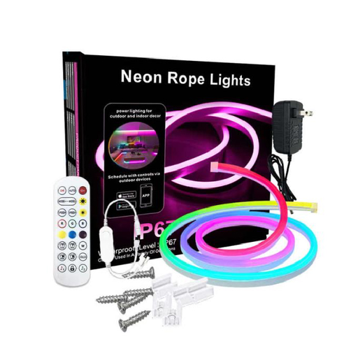TIRA LED INTELIGENTE RGB MULTICOLOR CON CONTROL REMOTO 5M