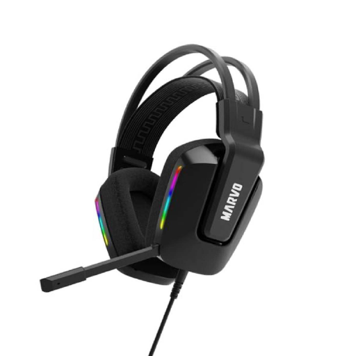 AUDIFONO LINEA SCORPION H8619 MARVO NEGRO