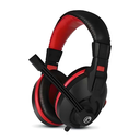 AUDIFONO LINEA SCORPION H8321 MARVO NEGRO ROJO