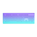TECLADO OFFICE WK005D MARVO MORADO