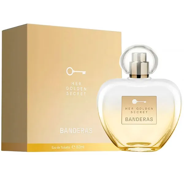 [LUSC00044] ANTONIO BANDERAS HER GOLDEN SECRET EDT 80ML